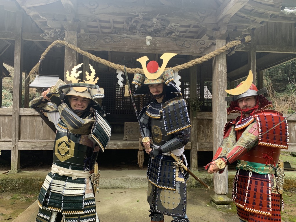 兵庫・上郡町のひょうごフィールドパビリオン【赤松手作り鎧かぶと教室と手作り甲冑着付け体験】（画像提供：西播磨県民局）