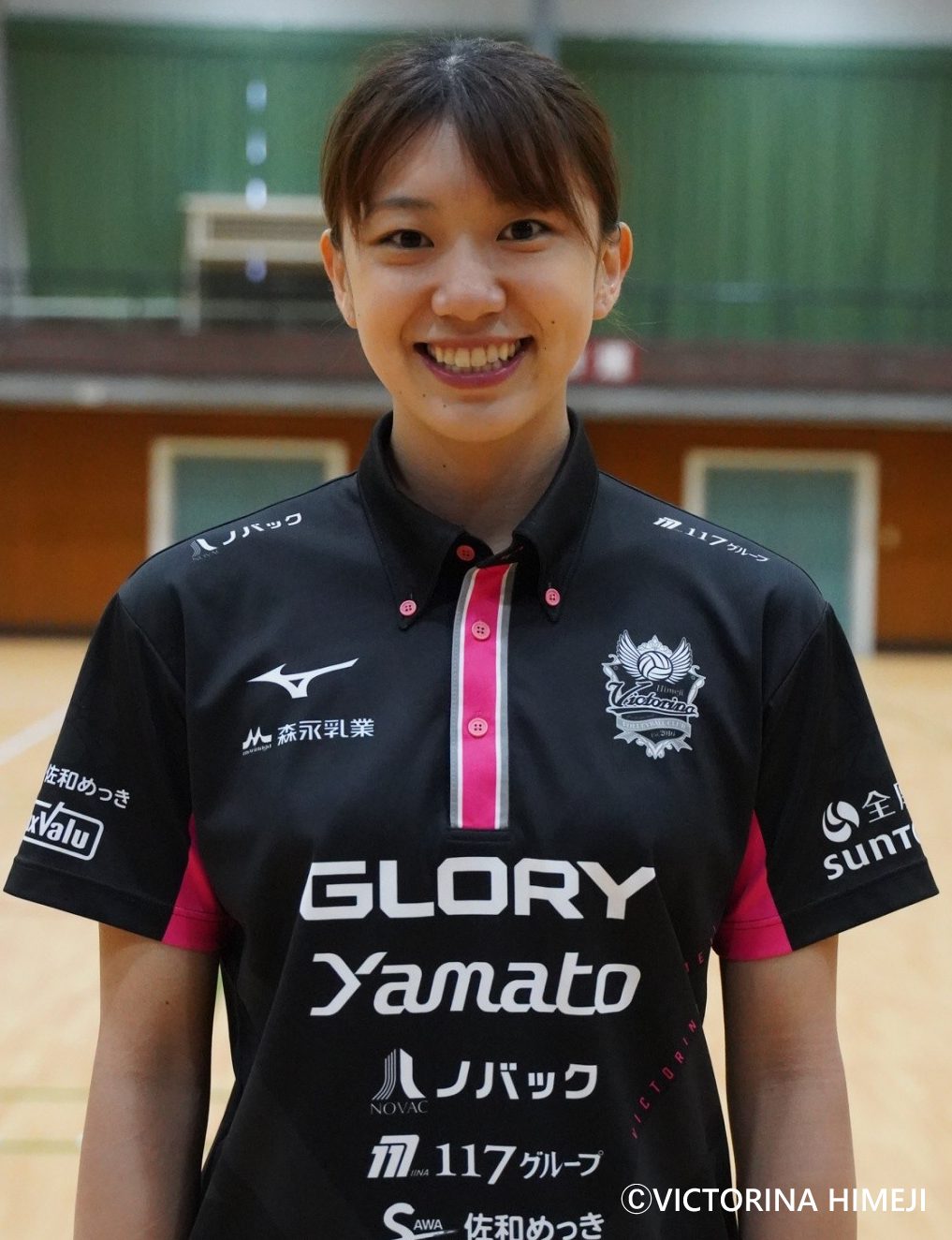 ヴィクトリーナ姫路　野中瑠衣選手 日本代表　直筆サイン入り ヴィクトリーナ姫路 期待の新戦力 日本代表の野中瑠衣 初