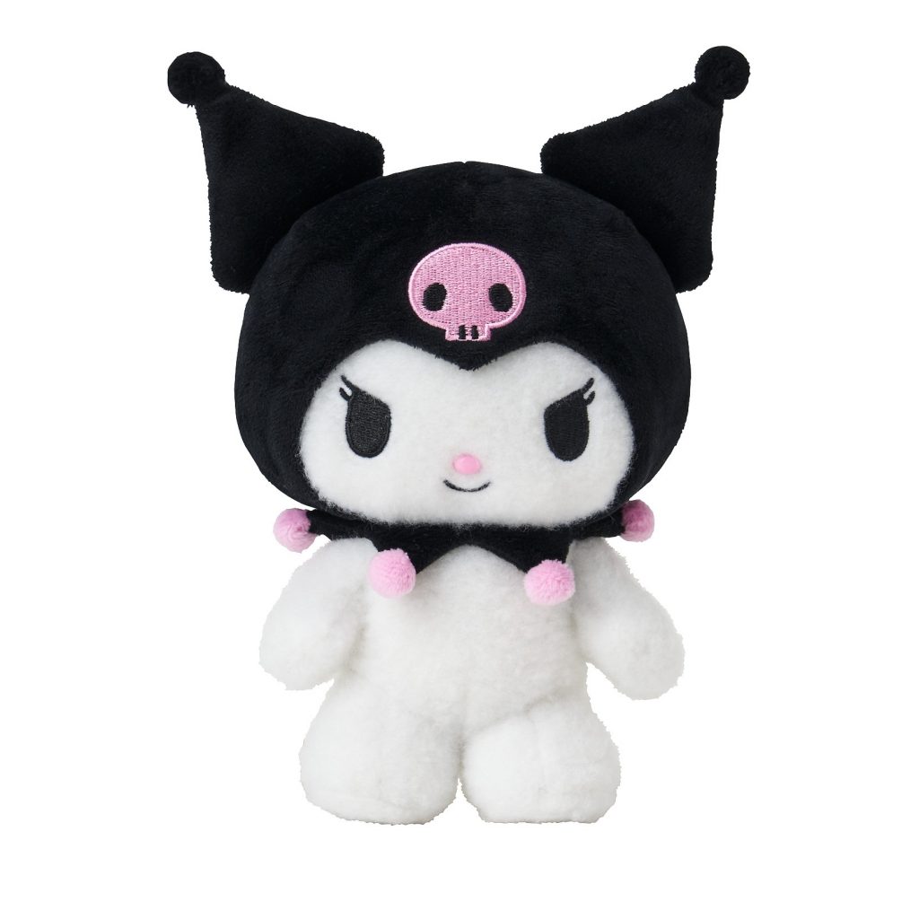 ぬいぐるみ（全3 アイテム　クロミ）（3300 円）(C)Netflix. Used with permission.　(C)2025 SANRIO CO.,LTD.　著作：(株)サンリオ