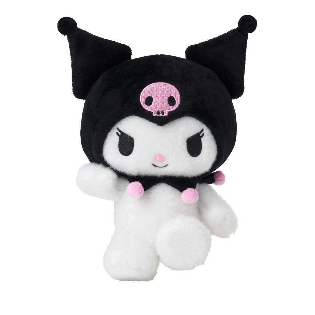ぬいぐるみ（全3 アイテム　クロミ）（3300 円）(C)Netflix. Used with permission.　(C)2025 SANRIO CO.,LTD.　著作：(株)サンリオ