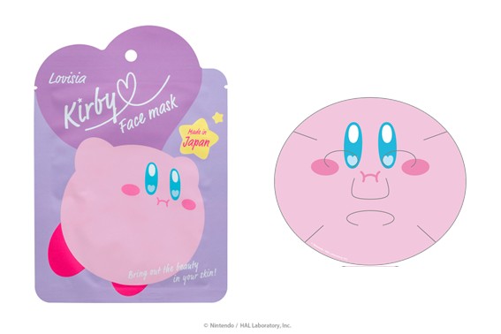 「Lovisia 星のカービィ フェイスマスク」ホバリング（495円）