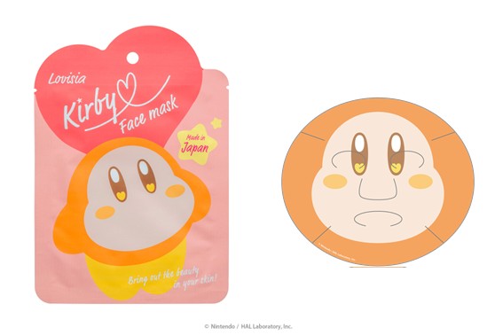 「Lovisia 星のカービィ フェイスマスク」ワドルディ（495円）