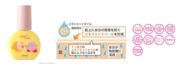 「Lovisia 星のカービィ フェイスミスト」（1320円）