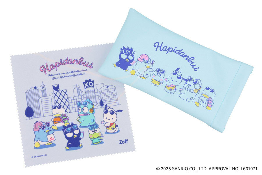 付属品（オリジナルケース・メガネ拭き）