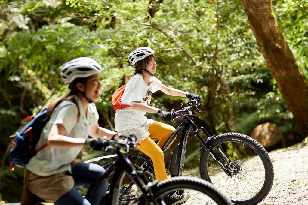兵庫・宍粟市のひょうごフィールドパビリオン【セラピーバイク】（画像提供：西播磨県民局）