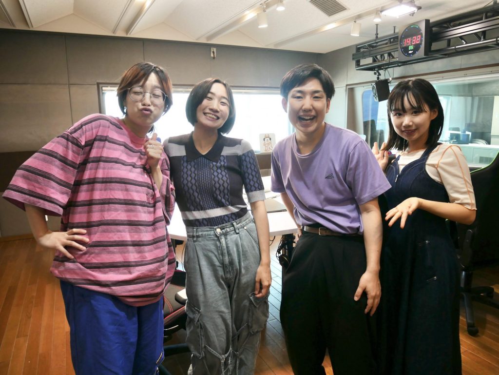 はるかぜに告ぐ（とんず・花妃）とあんよの日（やまち・朱海）