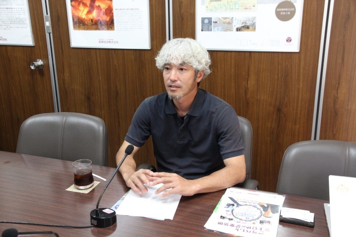 萩原珈琲株式会社（神戸市灘区）の代表取締役・萩原英治さん