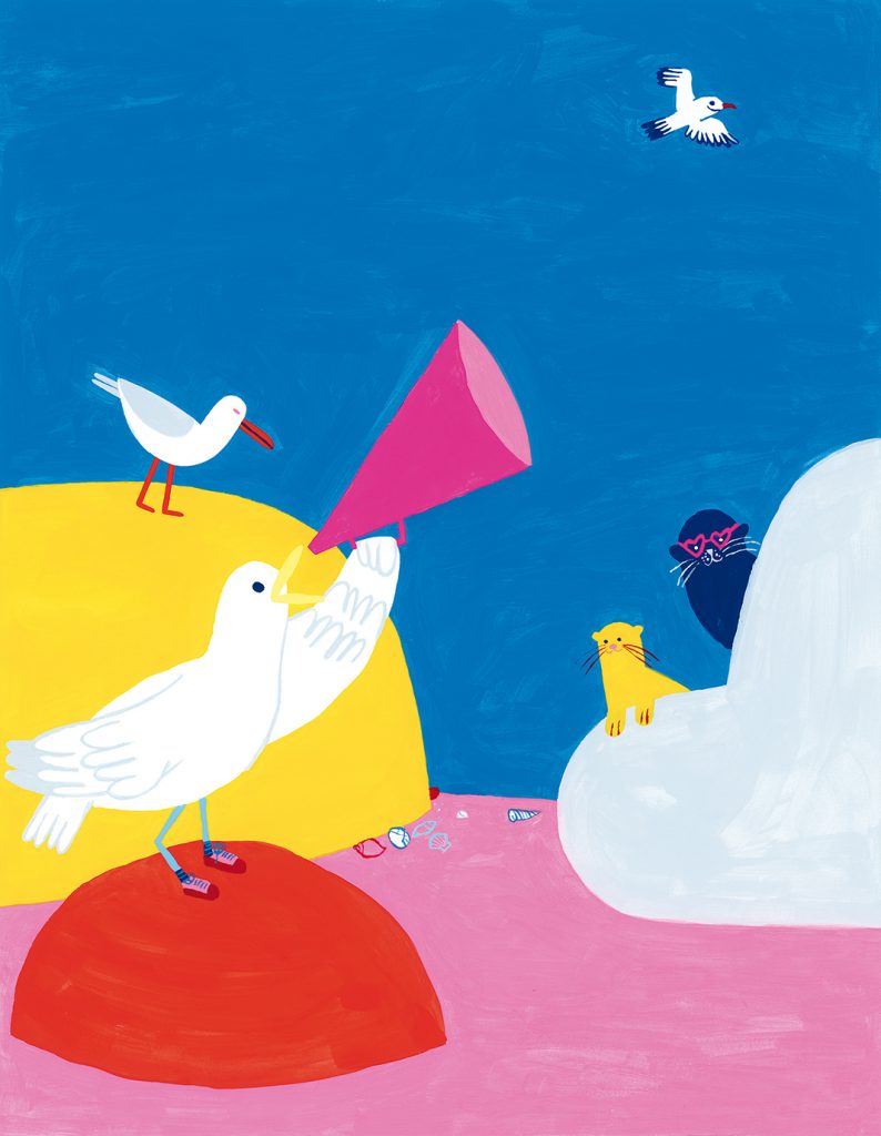 マリア・ヘスス・グアルダ、カリーナ・レテリエル（チリ） 　　《子どもたちには権利がある！》