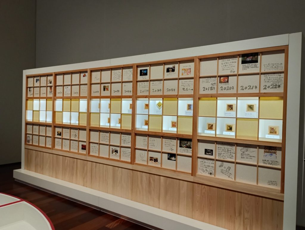 展示風景：『金魚酒」シリーズを集めた「僕の金魚酒ヒストリー」