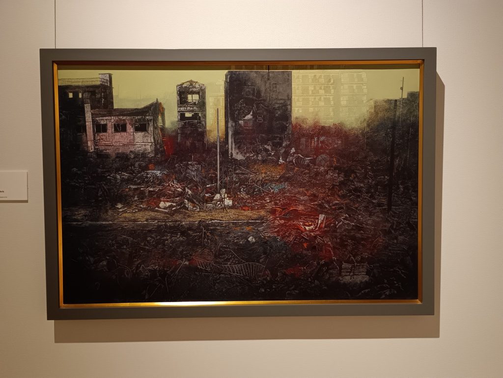 『瓦礫の街』平成8年（1996）　兵庫県立美術館蔵