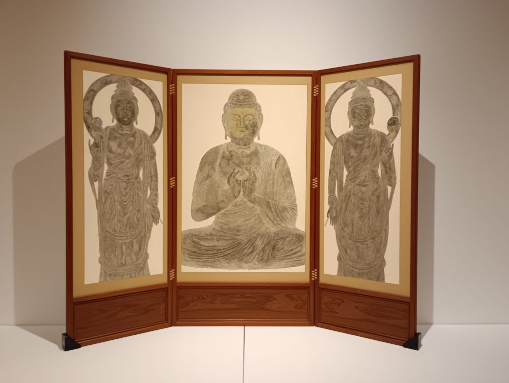 『阿弥陀』平成8年(1996)　紙本着色　個人蔵