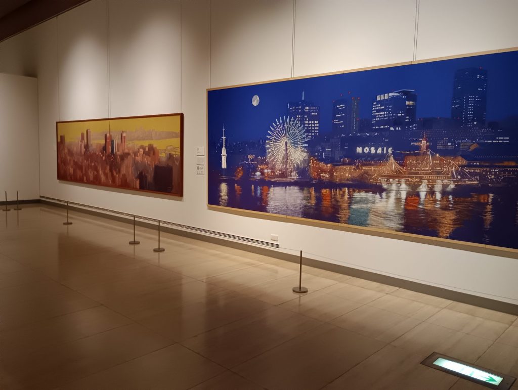 展示風景　右：『輝く街