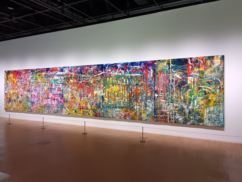 『Park』2024年　鉄板にアクリル　個人蔵