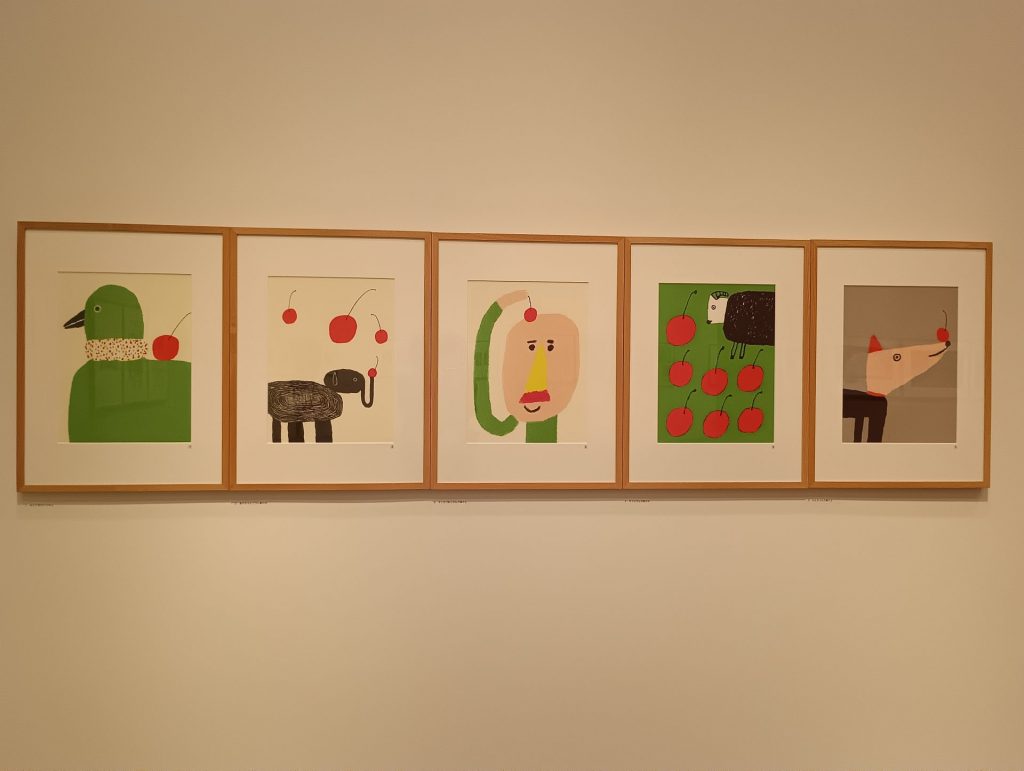 波田佳子『かわいい　ちいさな　さくらんぼ』