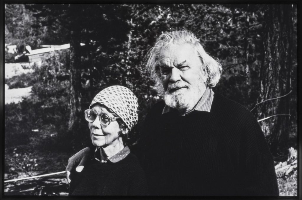 タピオ・ヴィルカラ（右）とルート・ブリュック (c) Maaria Wirkkala. Tapio Wirkkala Rut Bryk Foundation