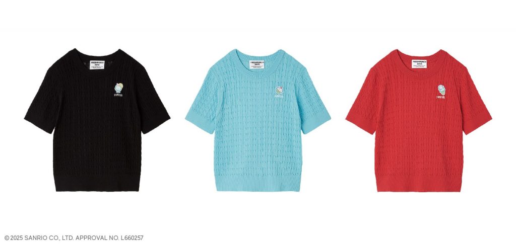 「FRESH PUNCH ハーフスリーブニット」（1万7600円）