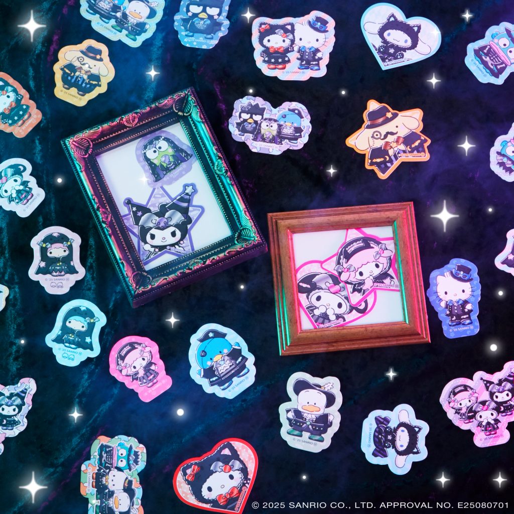 ステッカーSET賞（全6種）　(C)2025 SANRIO CO., LTD. APPROVAL NO. E25080701