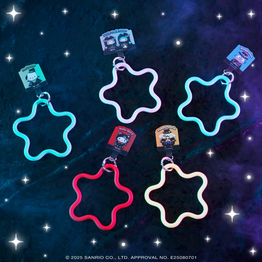 スマホストラップ賞（全5種）　(C)2025 SANRIO CO., LTD. APPROVAL NO. E25080701