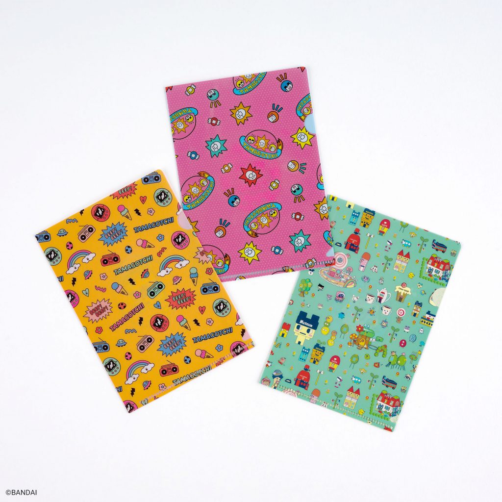 ほぼ日のクリアファイル オリジナルサイズ用（3枚セット）(C)BANDAI