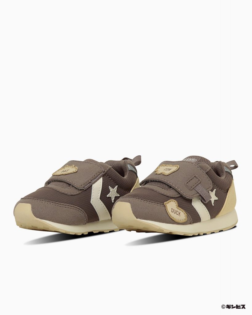 「BABY RS / TABEKKO DOUBUTSU」（カラー：ブラウン　サイズ展開：13.0～17.0cm　6930円）