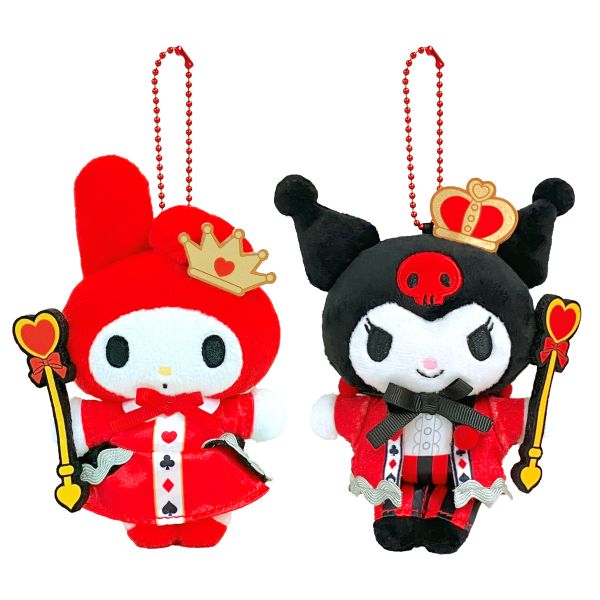 マスコット（マイメロディ、クロミ　各2860円） (C)'25 SANRIO CO., LTD. APPR. NO. L660056