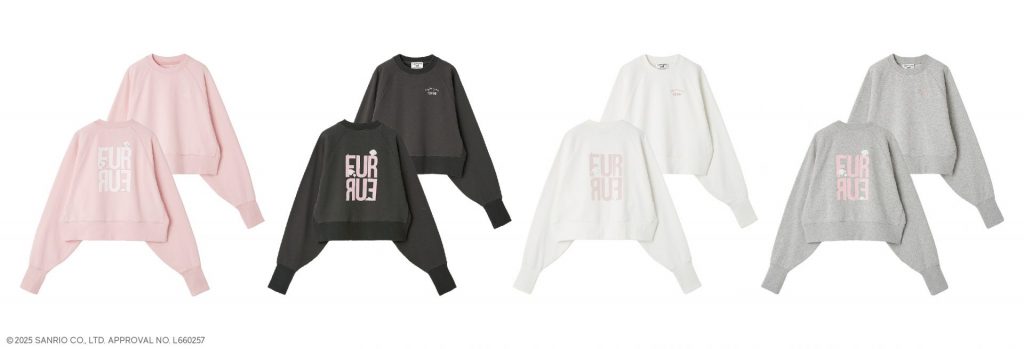 「こぎみゅんプリントスウェット」（1万4300円）