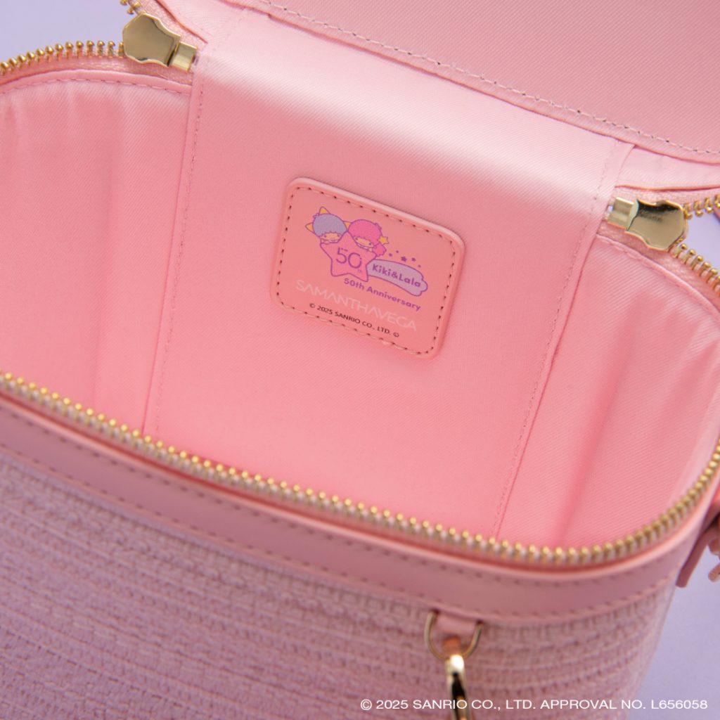 SAMANTHAVEGA　リトルツインスターズ（キキ＆ララ）「バニティバッグ」（1万9800円）