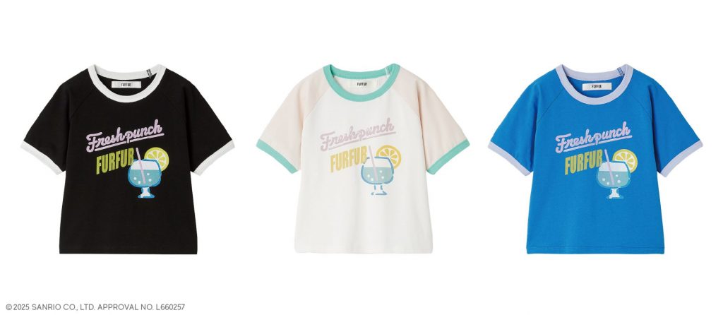 「FRESH PUNCH リンガーTシャツ」（9900円）