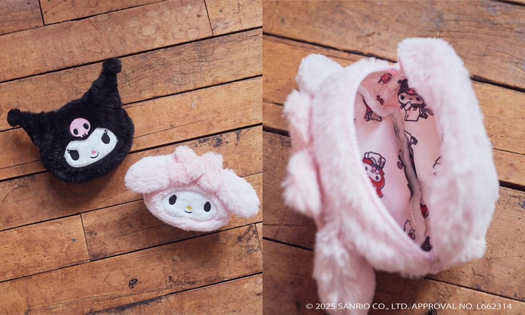 「マイメロディ&クロミ/earth フェイスポーチ」（2999円）