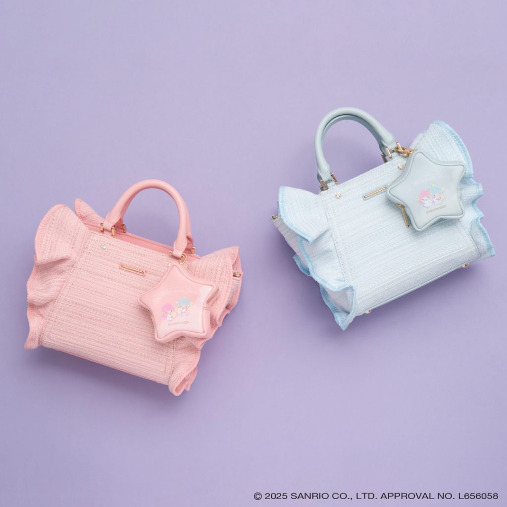SAMANTHAVEGA　リトルツインスターズ（キキ＆ララ）「フリルハンドバッグ」（2万4200円）
