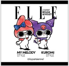 ELLEコラボ　ハンドタオル（1100円）　(C)'25 SANRIO CO., LTD. APPR. NO. L660056