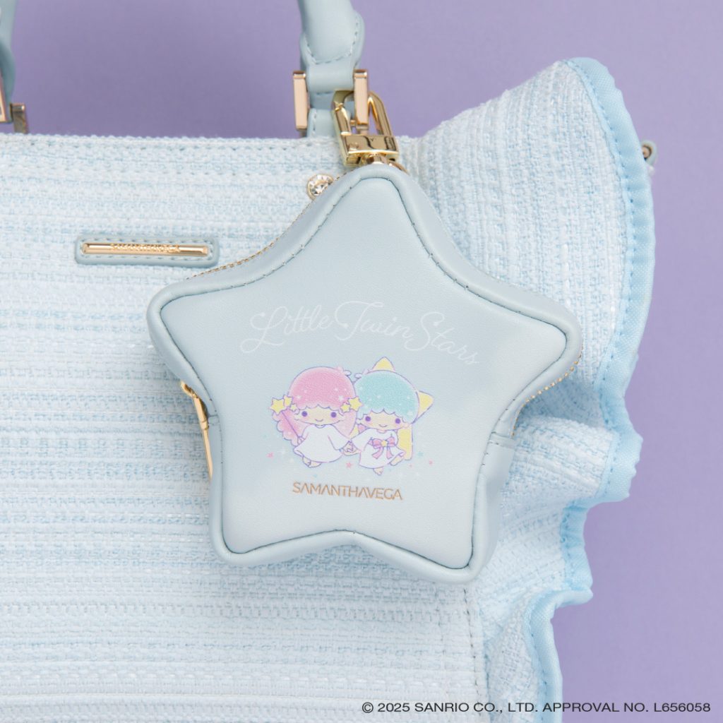 SAMANTHAVEGA　リトルツインスターズ（キキ＆ララ）「フリルハンドバッグ」（2万4200円）