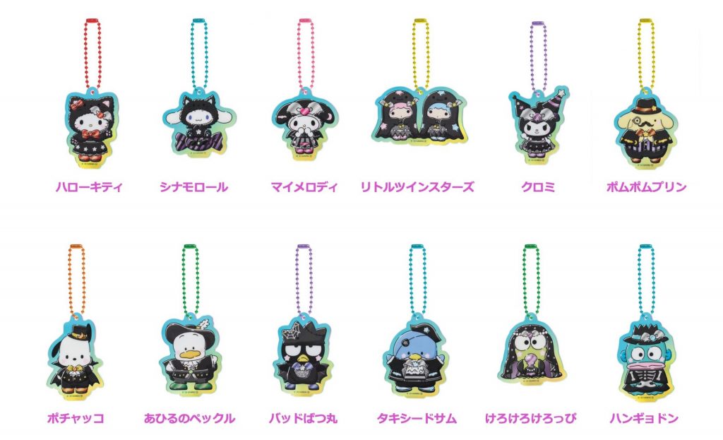 アクリルチャーム賞（全12種）　(C)kakko 2025 SANRIO CO., LTD. APPROVAL NO. E25080701