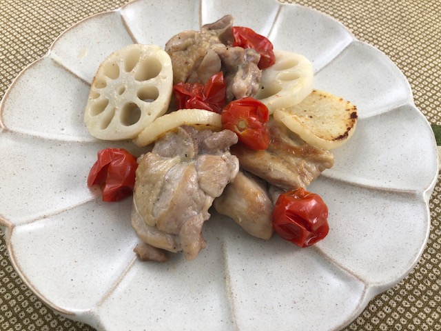 姫路のれんこんを使用した料理　提供：明石理香さん