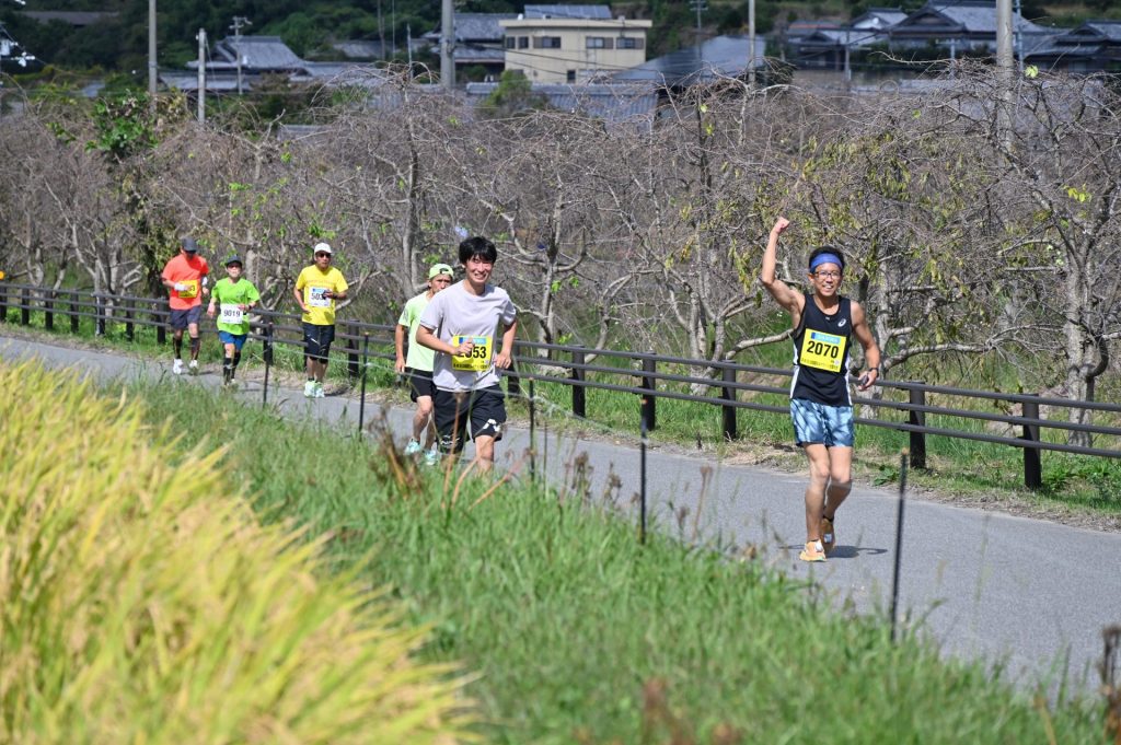 「淡路国生みマラソン」は、淡路市ならではの風景を楽しみながら走ることができる（画像提供：淡路市）