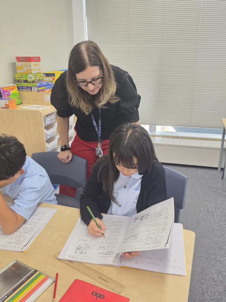 授業の様子　画像提供：NLCS Kobe