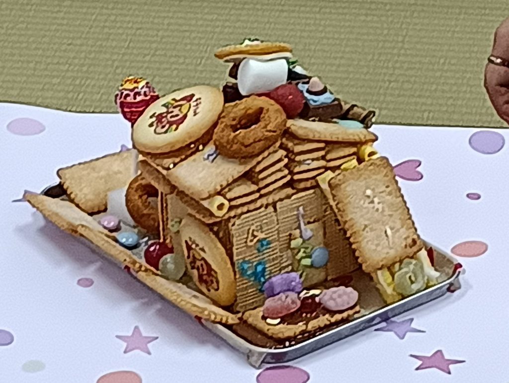 結依ちゃんがつくったお菓子の家