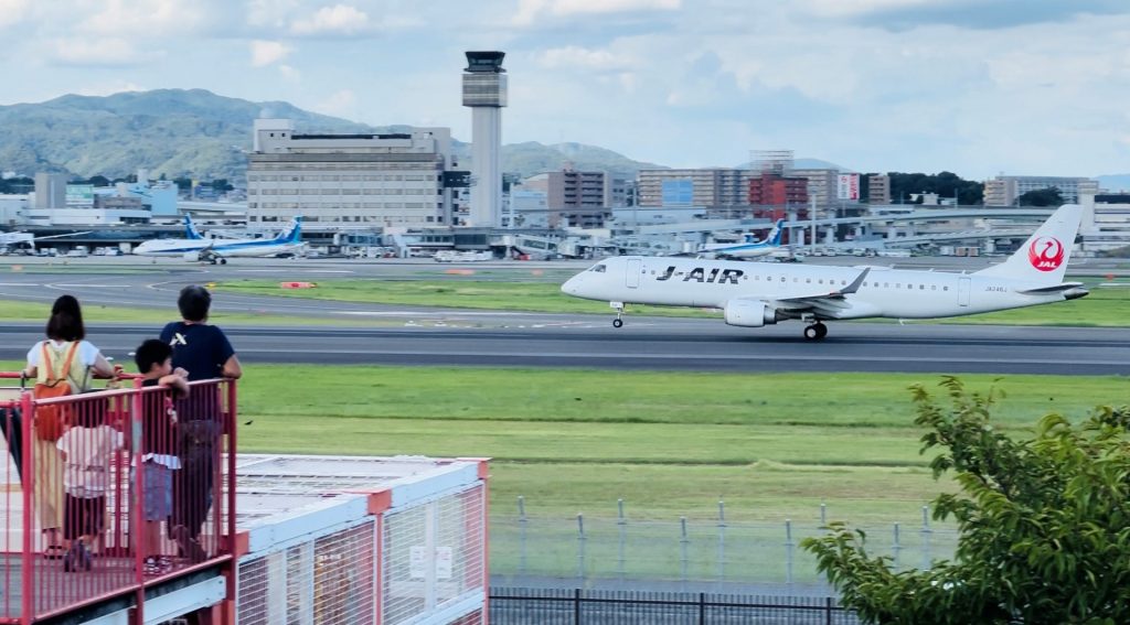 伊丹市にある大阪国際空港（画像提供：伊丹市）