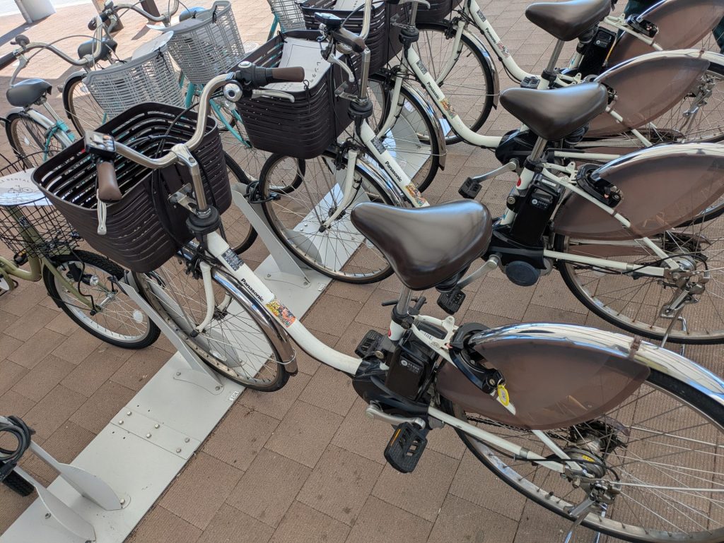 自転車の種類は色々ありましたが、電動アシスト付きを選択