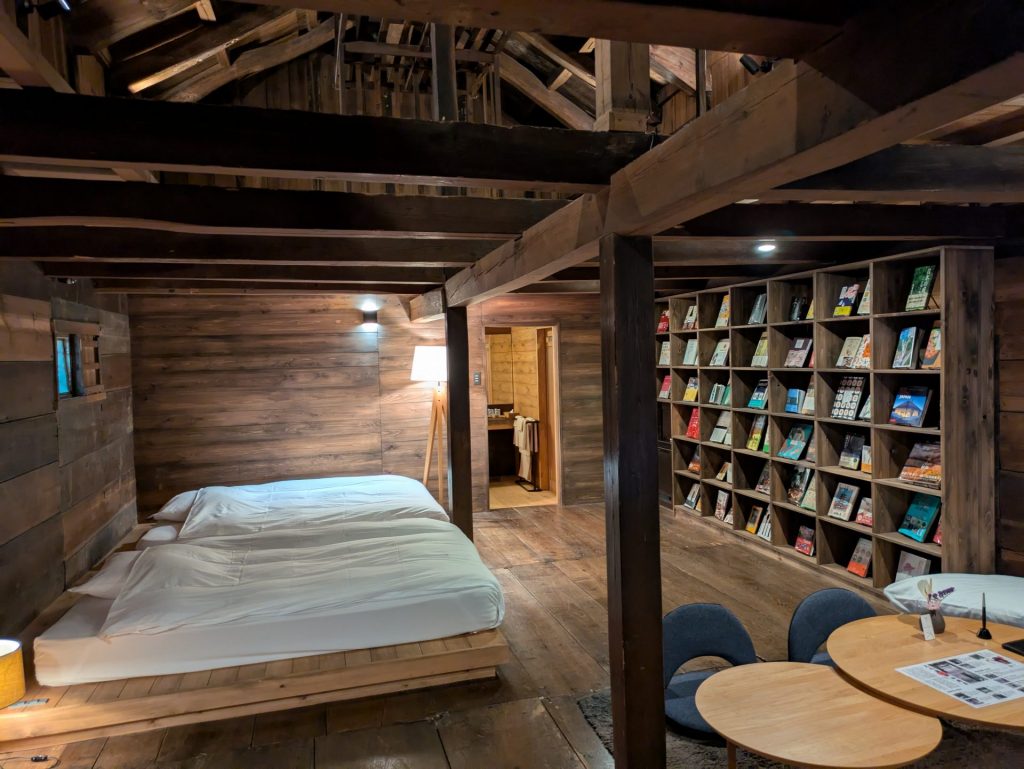 宿泊できる室内の例