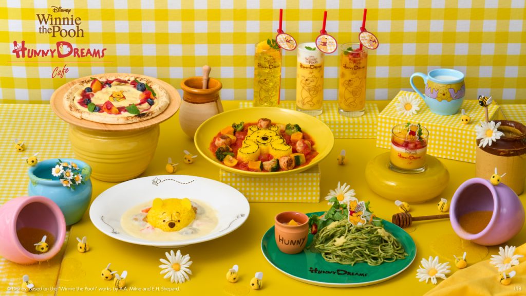 スペシャルカフェ『「くまのプーさん」OH MY CAFE』が東京、大阪で開催！(C)Disney. Based on the "Winnie the Pooh" works by A.A. Milne and E.H. Shepard.