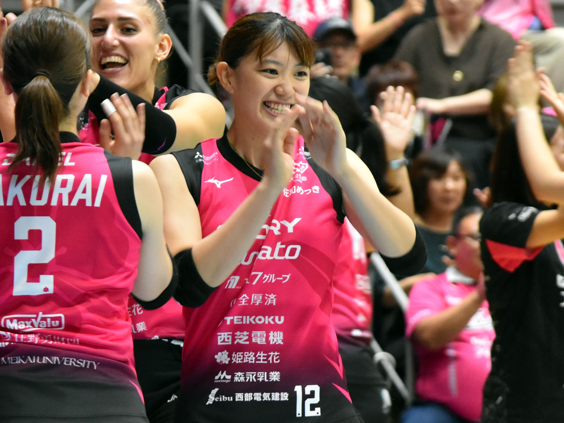 ヴィクトリーナ姫路 期待の新戦力 日本代表の野中瑠衣 初ピンクユニは