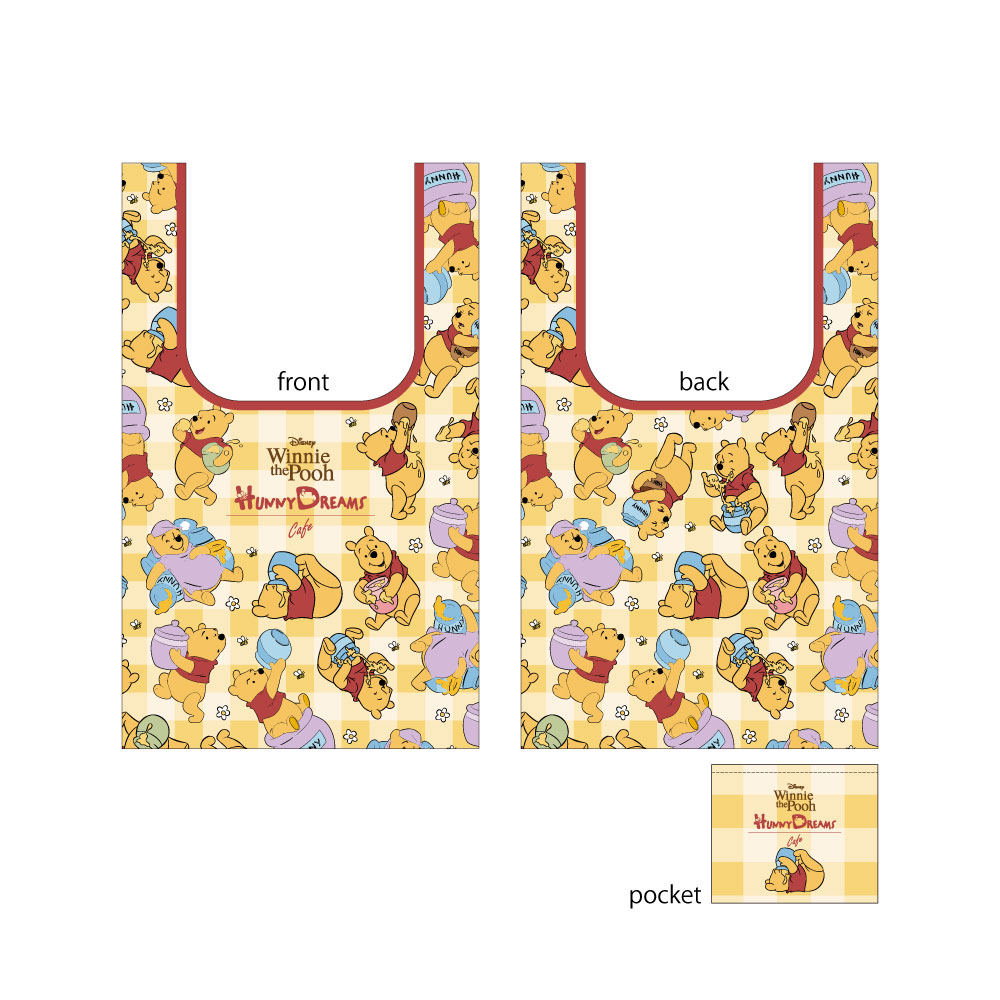 エコバッグ（2750円）　(C)Disney. Based on the "Winnie the Pooh" works by A.A. Milne and E.H. Shepard.