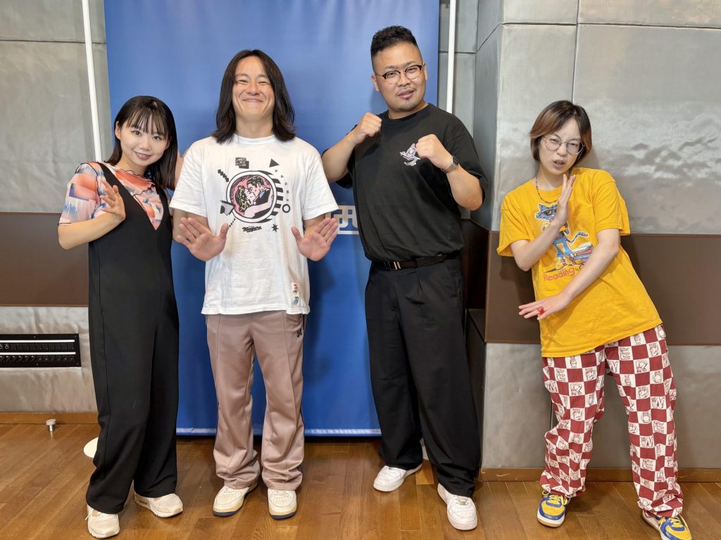 お笑い芸人・愛凛冴（ありさ）の横山さん、玲二さん、はるかぜに告ぐのとんず、花妃