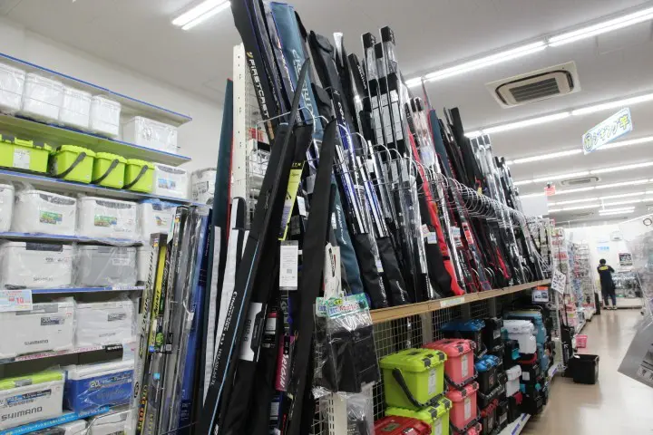 フィッシングヒカリ湊川店で販売している釣り用品