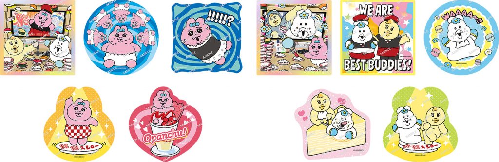 コラボ限定ステッカー（前半：全10種）イメージ