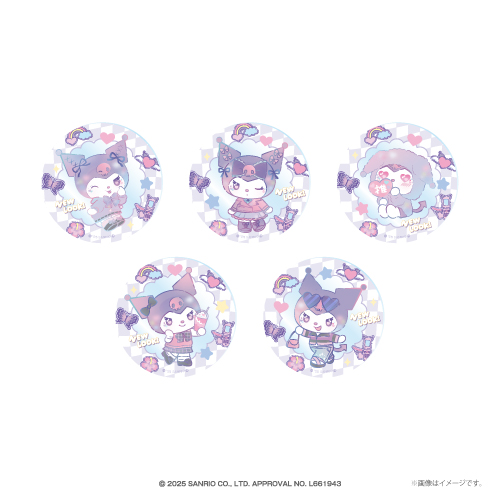 アクリルコースター（ランダム5種 990円） (C)2025 SANRIO CO., LTD. APPROVAL NO. L661943