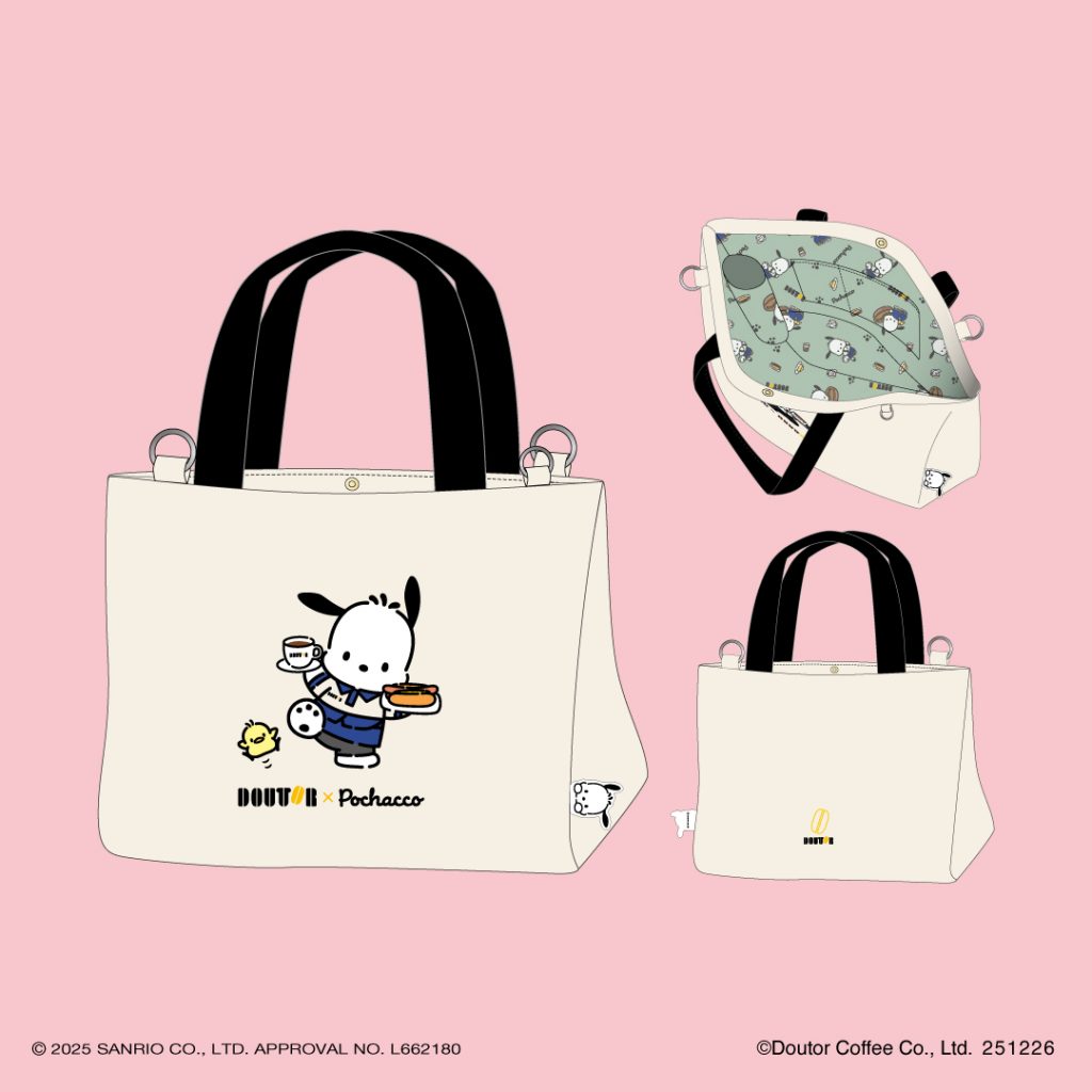 ポチャッコ　オリジナルトートバッグ　(C)'25 SANRIO CO., LTD. APPR. NO. L662180