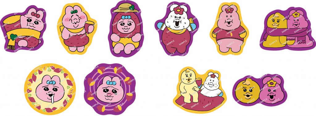 コラボ限定お芋ピック（後半：全10種）イメージ