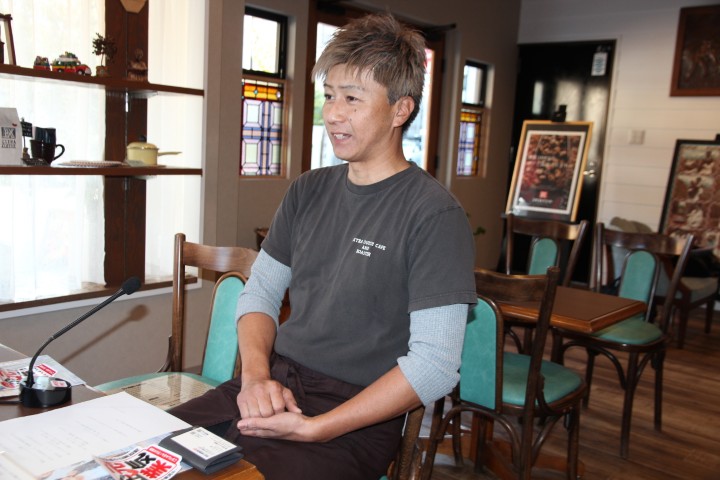 エキストラ珈琲（神戸市兵庫区）、専務取締役の浜田裕仁さん